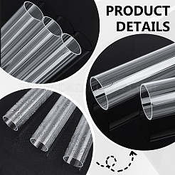 Tube rond en acrylique&nbsp;DIY-WH0899-672D