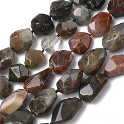 Natürlichen grünen lodolite Quarzperlen Stränge&nbsp;G-L650-N01-01