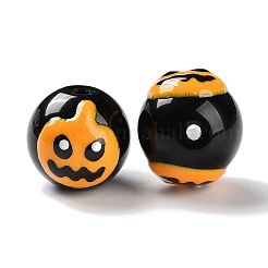 Colori per dolci a tema Halloween fili di perline di vetro&nbsp;LAMP-L078-001B