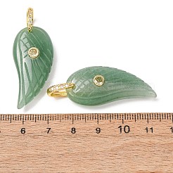 Pendentifs en aventurine vert naturel&nbsp;GG-CBA51ED-02G-06