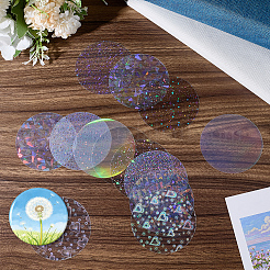 240 pieza de película de plástico transparente para insignia&nbsp;DIY-CP0013-96