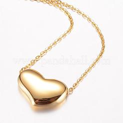 Colliers pendentifs en acier inoxydable 304&nbsp;NJEW-D277-34