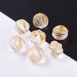 Perle di vetro trasparente&nbsp;X-GLAA-L027-K06