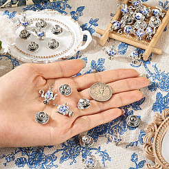 40 pièces 2 styles breloques en alliage de style tibétain&nbsp;FIND-TA0009-22