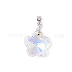 Ab Farbe überzogen Glas-Anhänger&nbsp;PALLOY-JF04596-02
