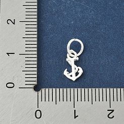 925 Sterling Silber Boot Anker Charms&nbsp;STER-S011-02S