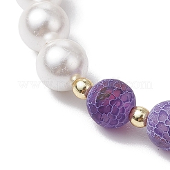 5 bracelet fait main en perles de coquillage pour femme&nbsp;BJEW-JB11402