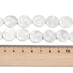 Galvanisieren Sie Porzellan-Imitationsperlenstränge&nbsp;BSHE-Z009-02A