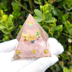 Générateurs d'énergie de résine de pyramide d'orgonite&nbsp;PW-WG30CAA-01