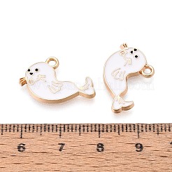 Pendentifs d'émail en alliage&nbsp;PALLOY-N170-028C-NR