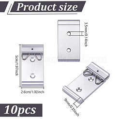DIN-Schienenmontagehalterung aus Aluminiumlegierung&nbsp;FIND-WH0365-099