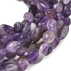 Chapelets de perles en améthyste naturelle&nbsp;G-C286-A30