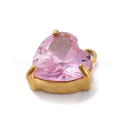 Colgantes de rhinestone de acero inoxidable 304&nbsp;STAS-P386-01G-03
