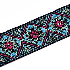 Ruban à broder en polycoton style ethnique 5m&nbsp;PW-WG33130-14