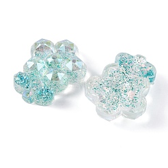 Transparente Epoxidharz-Blumen-Decoden-Cabochons&nbsp;CRES-M034-06B
