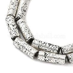 Fili di perline di ematite sintetica non magnetica elettrolitica&nbsp;G-U003-17C