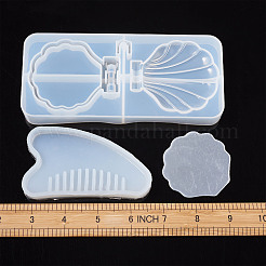 DIY Kamm & Spiegel Silikon Formen Sets&nbsp;DIY-TA0008-44