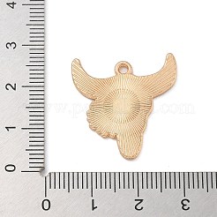 Anhänger aus Emaille mit Western-Cowboy-Motiv&nbsp;ENAM-A008-22KCG-01