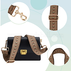 2 Stück 2 Farben Taschengurte aus Polyestergewebe im Boho-Stil&nbsp;DIY-WR0003-37