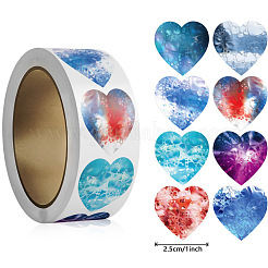 2 rollo de papel adhesivo para pegar con forma de corazón&nbsp;AJEW-DJ0004-19D