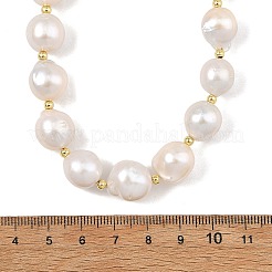Colliers de perles baroques naturelles keshi&nbsp;NJEW-JN06485