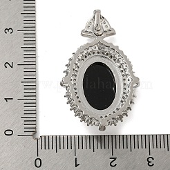Messing micro pave klare zirkonia anhänger&nbsp;KK-N254-103P