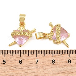 Pendente in ottone&nbsp;kk-P343-09B-G-01