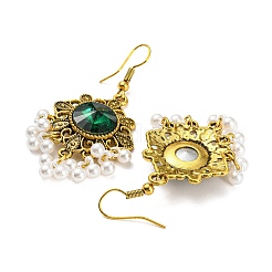 Ensemble de bijoux fleur en alliage de style bohème&nbsp;SJEW-H076-03AG