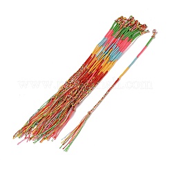 Armband aus geflochtener Polyesterschnur&nbsp;X-BJEW-I306-01B