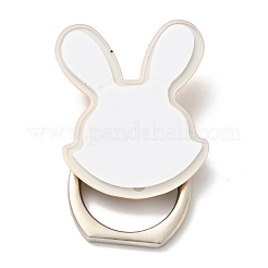 Support de support de téléphone portable lapin en alliage de zinc&nbsp;AJEW-G035-06G