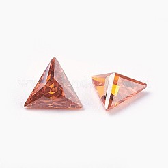 Zirkonia zeigte zurück Cabochons&nbsp;ZIRC-WH0001-A12
