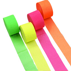 Fluoreszierende Krepppapier-Luftschlangen&nbsp;LS-LUMI-PW0004-077