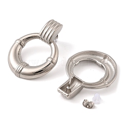 Pendientes de botón de acero inoxidable 304&nbsp;STAS-Z101-14P