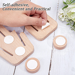 Panneaux publics de toilettes en bois&nbsp;AJEW-WH20042-49