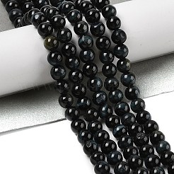 Brins de perles en œil de tigre naturel de qualité ab&nbsp;G-B133-A02-6MM-03