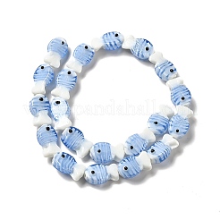 Hilos de abalorios de murano hechos a mano&nbsp;LAMP-G154-07F