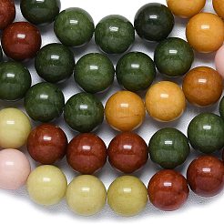 Natürliche Malaysia Jade Perlen Stränge&nbsp;G-B165-C07-12mm