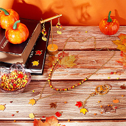 DIY-Armband-Bastelset mit Herbstmotiv&nbsp;DIY-OC0010-61