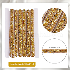 5 iarda di nastro autoadesivo in resina con strass&nbsp;DIY-SP0002-49A