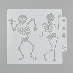 Große wiederverwendbare Zeichenschablonen aus Kunststoff&nbsp;DIY-F053-25B