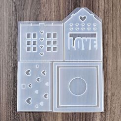 Patchworkhaus Weihnachts-DIY-Anhänger-Dekorations-Silikonformen&nbsp;DIY-M057-01C