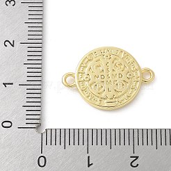 Messing-Anhänger mit der Medaille des Heiligen Benedikt&nbsp;KK-P294-01G