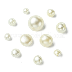 Ca. 660 Stück 330 g 11 Stile 1-Loch ABS-Kunststoff Nachahmung Perlmuttknöpfe&nbsp;BUTT-CJ0001-08