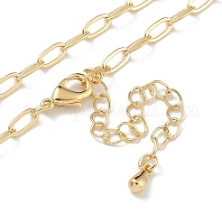Collane con catena a graffetta in ottone&nbsp;KK-H503-38G