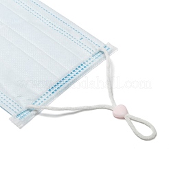 Herz PVC Kunststoff Kabelschloss für Mundabdeckung&nbsp;KY-D013-04J