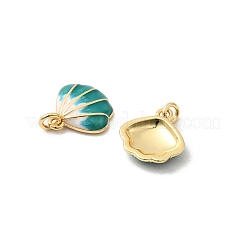 Messing Emaille Anhänger / charms&nbsp;KK-H002-35G-03-RS