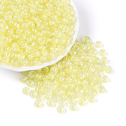 Fgb Innenfarben transparente Glasperlen&nbsp;SEED-T009-01I