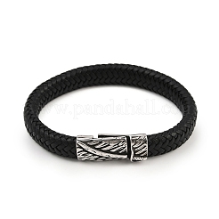 Mikrofaser-Lederarmbänder für Männer und Frauen&nbsp;BJEW-H631-03AS-01