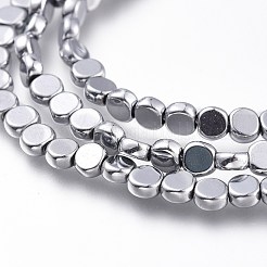 Non magnetici perle ematite sintetico fili&nbsp;G-A181-A05P
