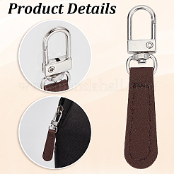 12 pz linguette per cerniera in pelle PU&nbsp;FIND-CY0002-33B